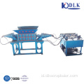 DS Double Shaft Shredder untuk Drum Minyak Logam